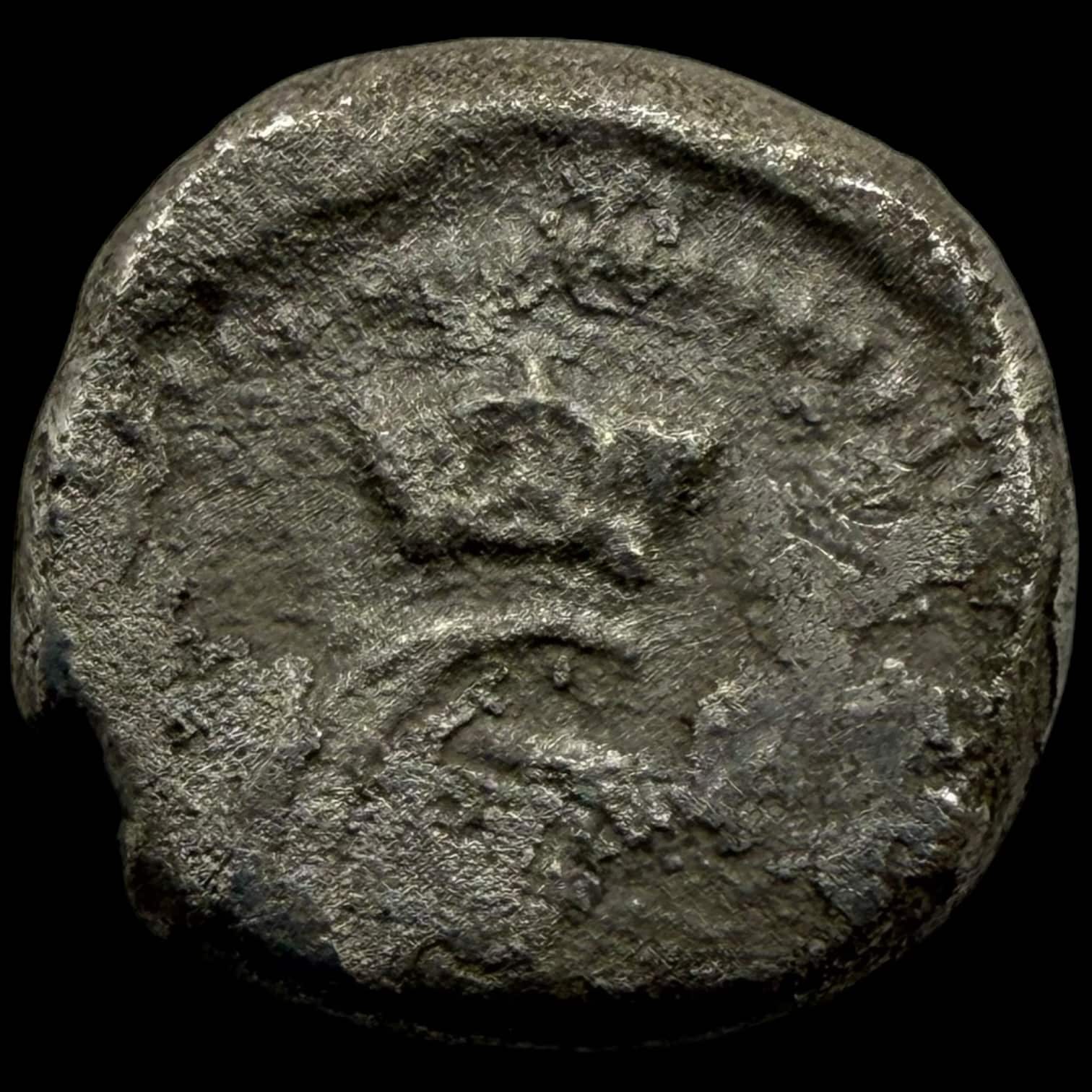 Trankebar / Danish India, 1 Royalin 1769, sølv, Chr.VII, Sieg 82.1, KM 168, UBJ 292, Kva. 1-1+ "Sjælden" - Image 2