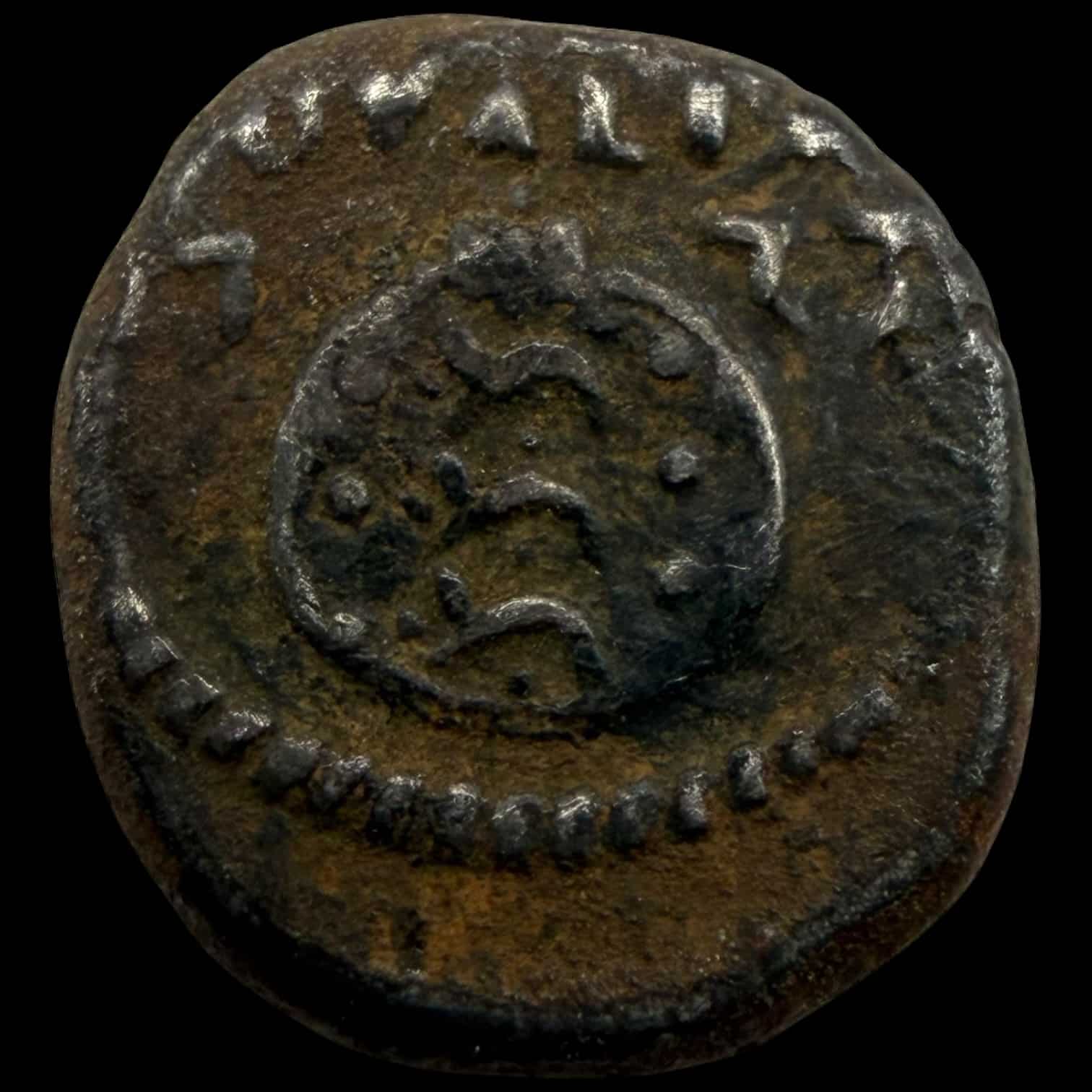 Trankebar / Danish India, 1 Royalin 1773, sølv, Chr.VII, Sieg 82.1, KM 168, UBJ 296, Kva. 1+